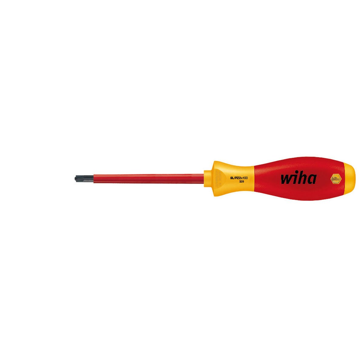 Wiha 30702 Insulated SoftFinish Xeno Slotted/Phillips Driver #1 x